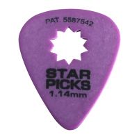 Thumbnail of Cleartone Star Pick Purple 1.14mm
