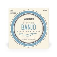 Thumbnail of D&#039;Addario EJS60 5-String Banjo Strings, Stainless Steel, Light, 9-20