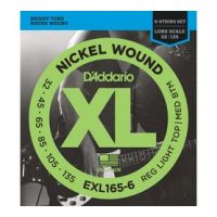 Thumbnail of D&#039;Addario EXL165-6 Long scale XL nickelplated steel