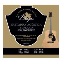 Thumbnail of Drag&atilde;o D024 Guitarra Acustica  Superior 11-46 Silverplated ball-end wound B and G
