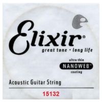 Thumbnail of Elixir 15132 Nanoweb 032 wound Acoustic guitar 80/20 bronze