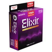 Thumbnail of Elixir 16568 - 3 pack Nanoweb Custom light 16027
