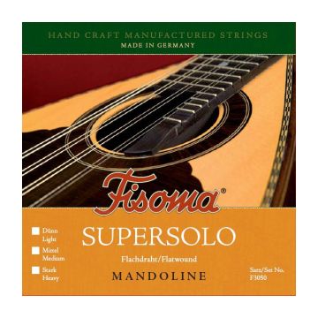 Preview of Fisoma F3050H Mandoline supersolo Heavy Flatwound Stainless