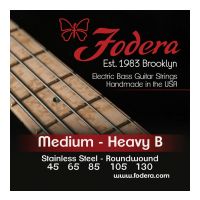 Thumbnail of Fodera S45130TB Medium Stainless,  5 string Tapered B