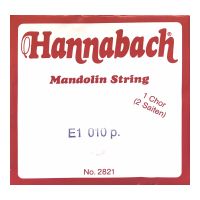 Thumbnail of Hannabach 2821010 Single pair Mandoline strings .010