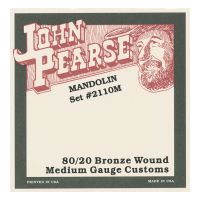 Thumbnail of John Pearse 2110M Custom medium 80/20 bronze mandolin Loop-end