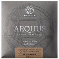 Thumbnail of Knobloch USQ 33.5 Aequus Silver Enhanced QZ Nylon Full Set Medium Tension 33.5