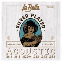 Thumbnail of La Bella 700-ML Medium Light Silver-plated