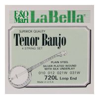 Thumbnail of La Bella 720L-LE Tenor Light Silver Plated Steel Wound