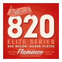 Thumbnail of La Bella 820 Flamenco Red nylon: silver plated