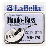Thumbnail of La Bella MB-170 Mando-Bass Phosphor Bronze - Loop Ends