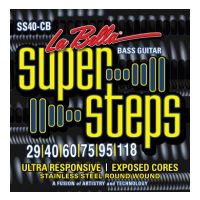 Thumbnail of La Bella SS40-CB XL Super Steps, 6-String &ndash; Extra Light 29-118 extra long scale