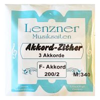 Thumbnail of Lenzner 200/2 Soloklang Chord zither  3 chords, 27 strings 34cm scale