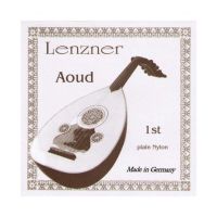 Thumbnail of Lenzner 2810N3  Aoud Silvered copperwound nylon. Nylon 3rd course