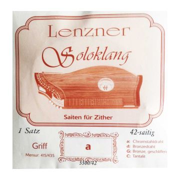 Preview of Lenzner 5500/42 Soloklang Diskantzither  42 strings,