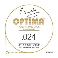 Thumbnail of Optima GEBM024 'Brian May’ Signature 24K Gold Plated .024, Wound Single String