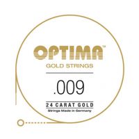 Thumbnail of Optima GPS009 24K Gold Plated .009, Single String