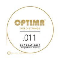 Thumbnail of Optima GPS011 24K Gold Plated .011, Single String