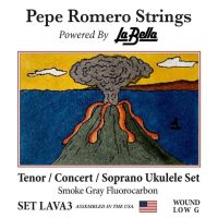 Thumbnail of Pepe Romero LAVA 3: Soprano/Concert/Tenor Ukulele, Wound Low G